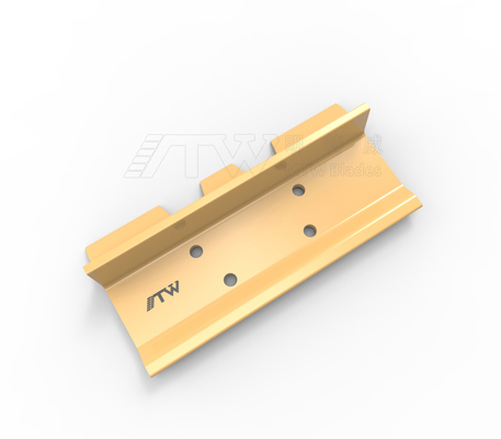 Van het Graafwerktuigtrack shoe plate van HRC 25 van het Spoorstootkussens D6R 203 van de de Verbindingshoogte het Spoorplaten