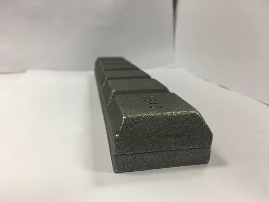 CB50 van de het Blokbar van de vultrechterslijtage Emmer 240X50X23mm Wit Ijzer