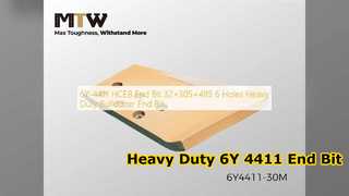 6Y 4411 Heavy Duty Bulldozer-eindbit Duurzame vervanging