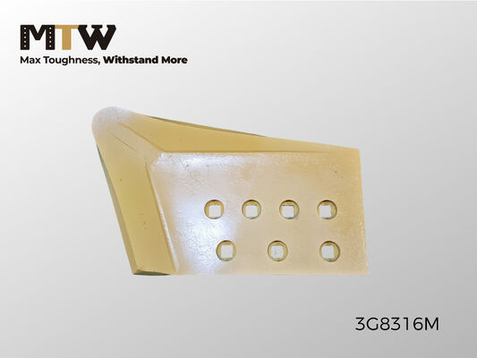 3G8316 HCEB Eindstuk 32×333×549 7 Holes Zware bulldozer Eindstuk