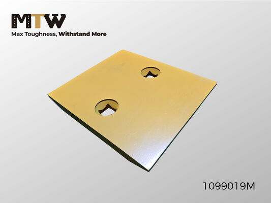 109-9019 Dubbel afgeschuind mes 2 gaten voor bulldozer en grader