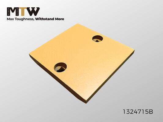 132-4715 Dubbel afgeschuind mes 2 gaten voor bulldozer en grader