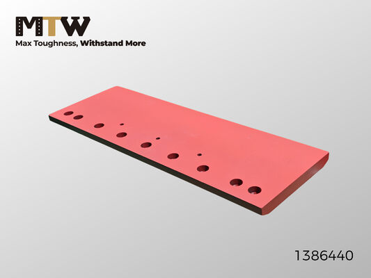 138-6440 Dubbel afgeschuind mes, 9 gaten, zwaar uitgevoerd bulldozerblad