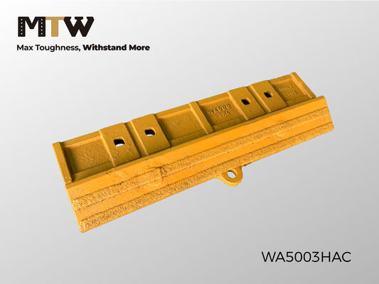 WA500-3HA Gietcentrumsegment Halve pijl 4 gaten 90 kg wiellader Bucket Protection Segment