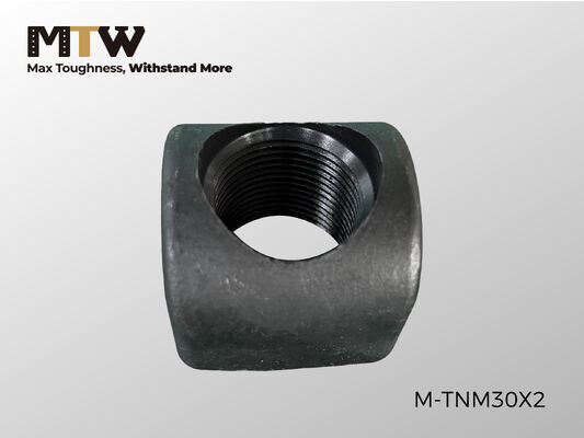 TNM30X2 Spoormoer M30×2,00 Bevestigingsmoer van onderstel