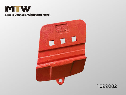 109-9082 Half pijlsegment 48,5 kg 980H emmerslijtagebeschermingsonderdeel