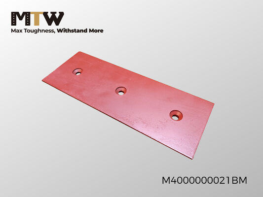 M4000000021B Bout op snijkant DBF 16×152×430mm Emmerslijtagedeel 7,2KG