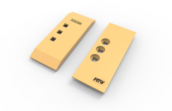 3G6395 DBF-eindbeetje 35×514×203mm Op zwaar werk berekend slijtagedeel 24,9KG