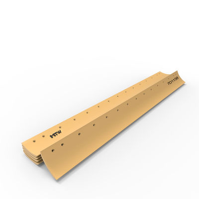 7D1158 DBC Bulldozer Snijkant 16×203×2133mm Gebogen Bladslijtagedeel 49KG