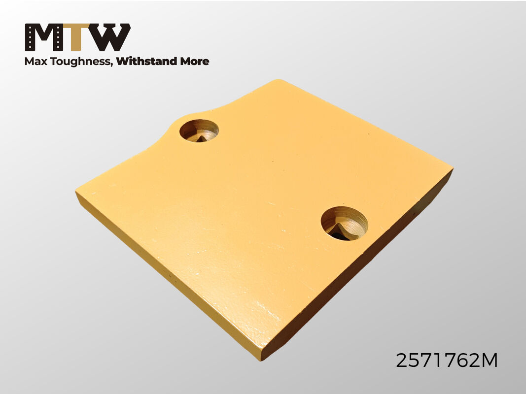 2571762M Aanboutbare snijkant DBF 35×306×278 2 gaten Lader Snijkantsegment