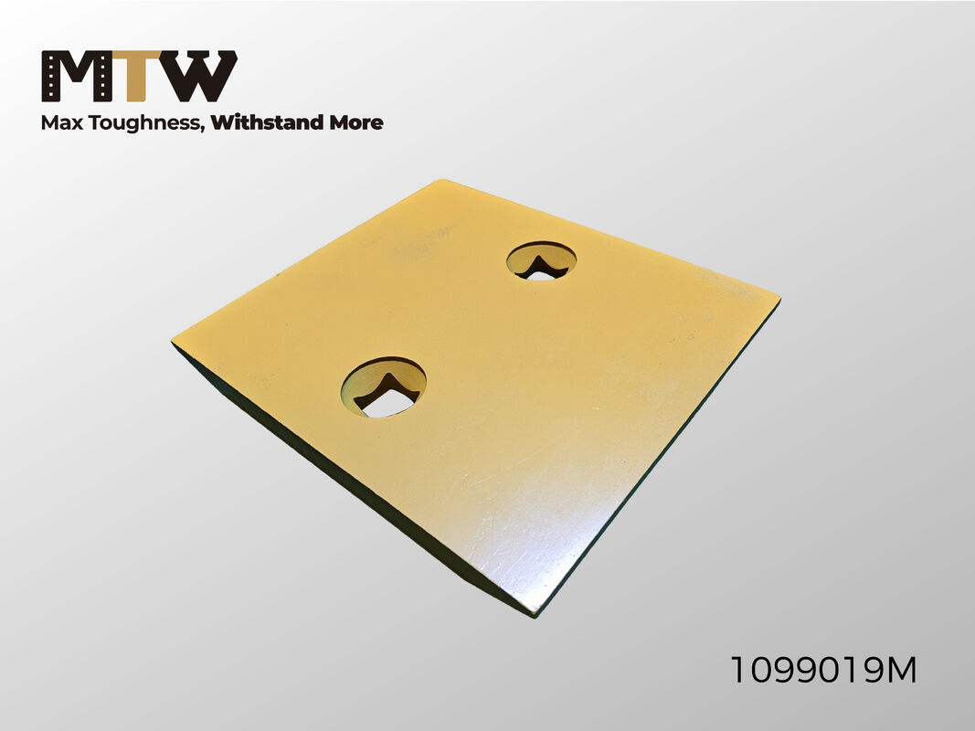 109-9019 Aangeschroefd snijkant DBF 30×360×317 2 gaten bakslijtageonderdeel