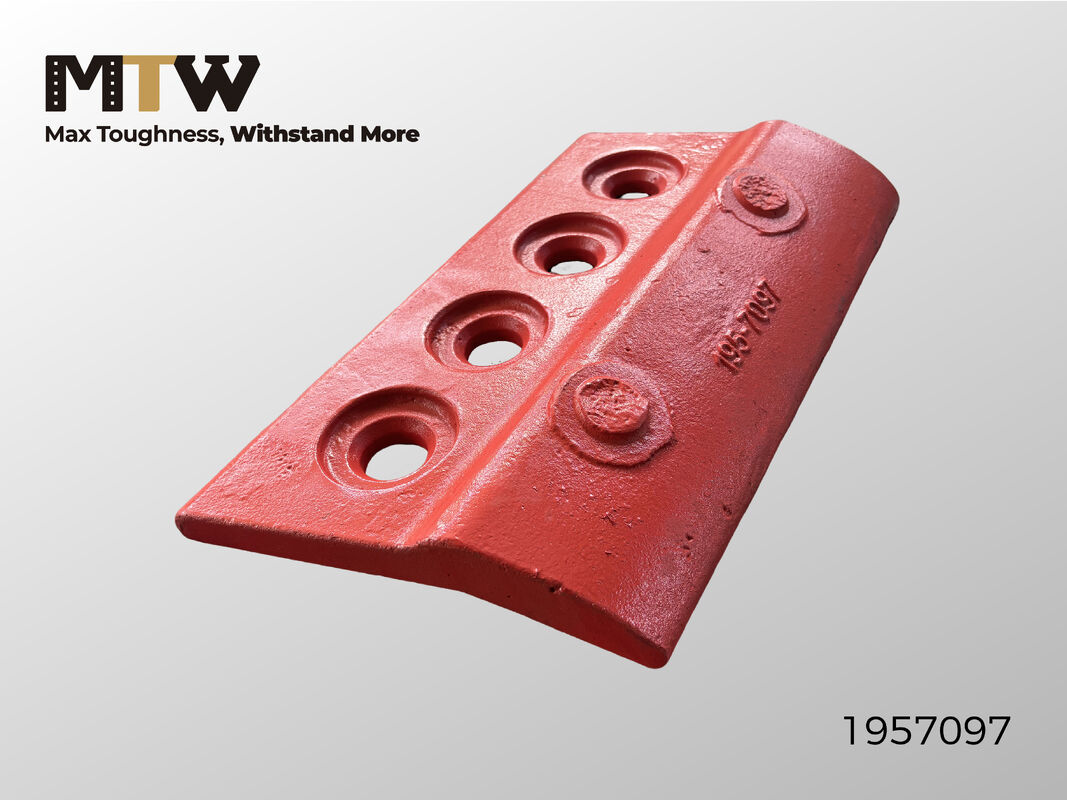 1957097 Afdekplaat 23,5 kg voor bakbescherming van 988F wiellader