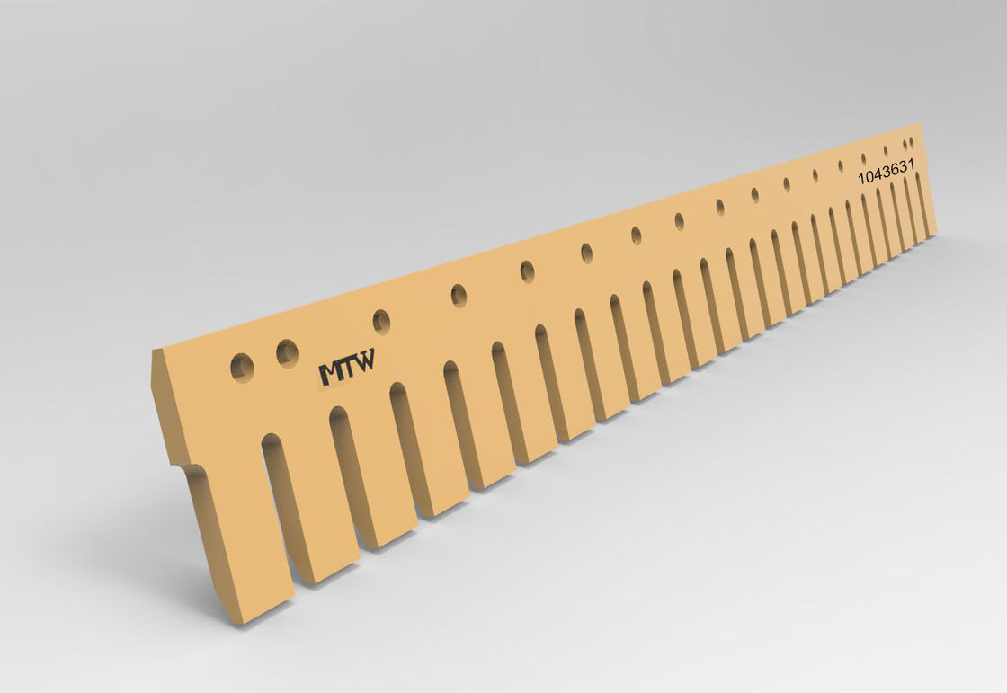 1043631 SDBF Grader Snijkant 45×254×2438mm Zwaar uitgevoerd slijtagedeel 163,6KG