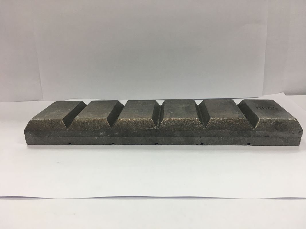 CB150 Chocoladeblok Slijtageonderdeel 240×150×23mm Zwaar materiaal Slijtagebeschermingscomponent 6KG
